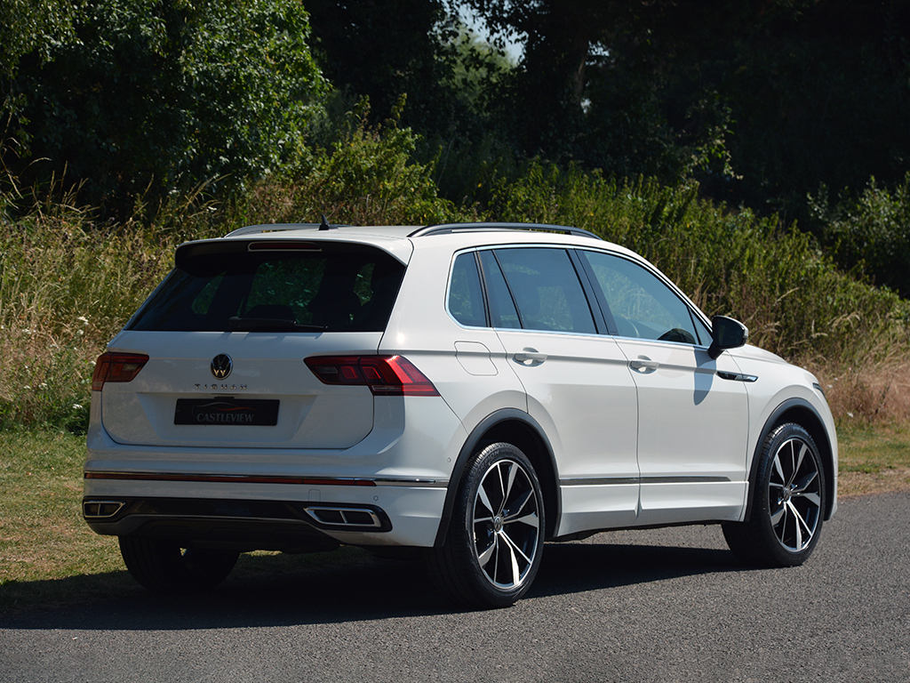 Volkswagen Tiguan 2.0 Tiguan R-line Tdi Suv YE21XFM White #5