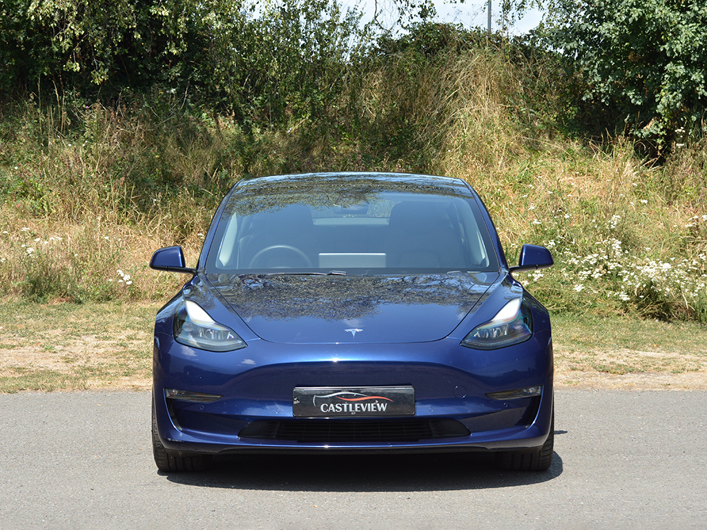 Tesla Model 3 0.0 Model 3 Performance Awd Saloon AF22YNC Blue #4