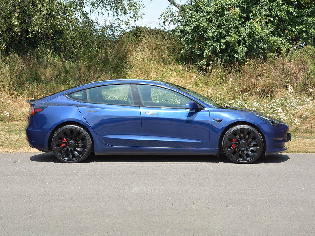 Tesla Model 3 0.0 Model 3 Performance Awd Saloon AF22YNC Blue #6