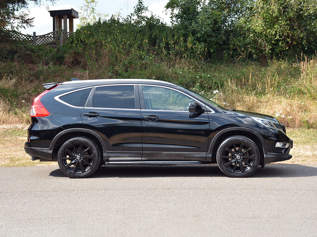 Honda Cr-V 1.6 Cr-v Black Edition I-dtec Suv Black #6