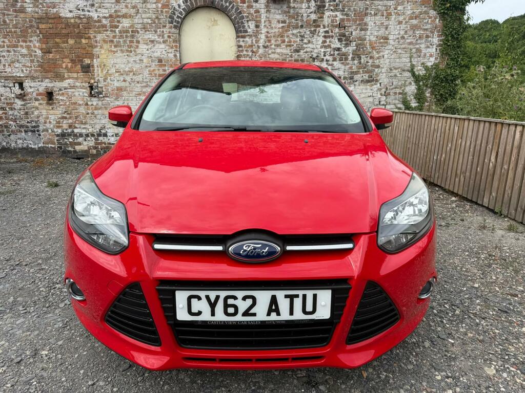 Ford Focus Estate 1.6 Tdci Zetec S Euro 5 Ss 201262 Red #4
