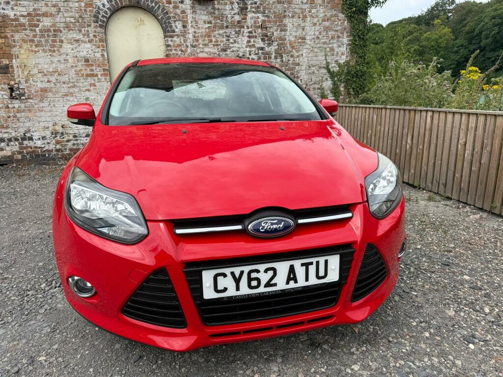 Ford Focus Estate 1.6 Tdci Zetec S Euro 5 Ss 201262 Red #5