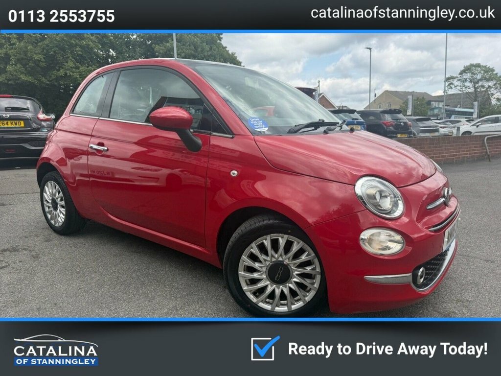 Fiat 500 1.2L Lounge Red