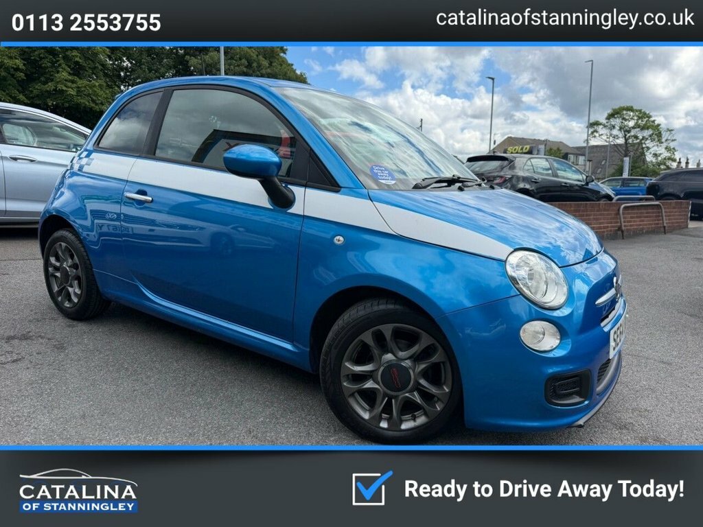Fiat 500 1.2L S SE64BUP Blue