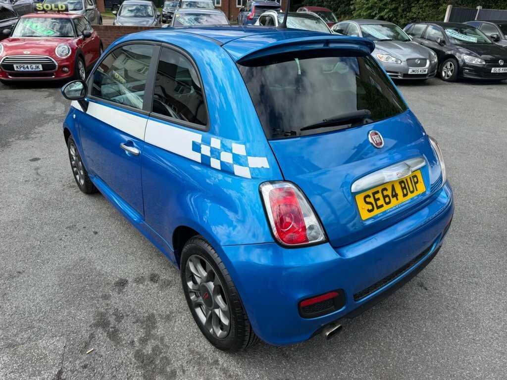 Fiat 500 1.2L S SE64BUP Blue #5