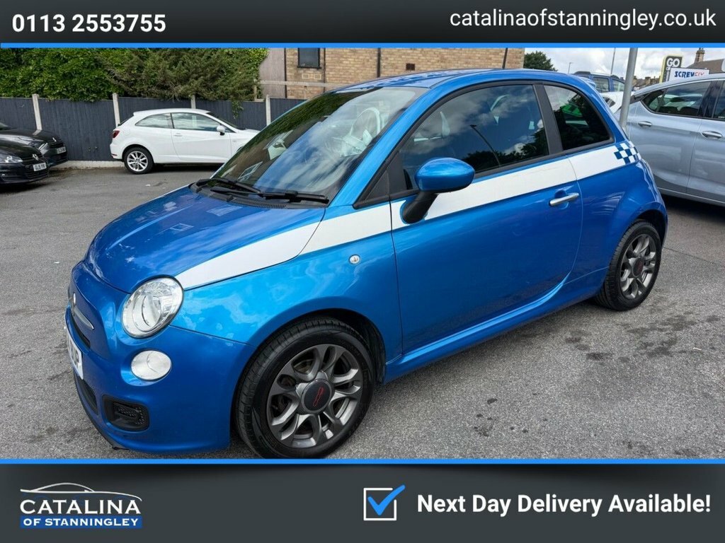 Fiat 500 1.2L S SE64BUP Blue #3