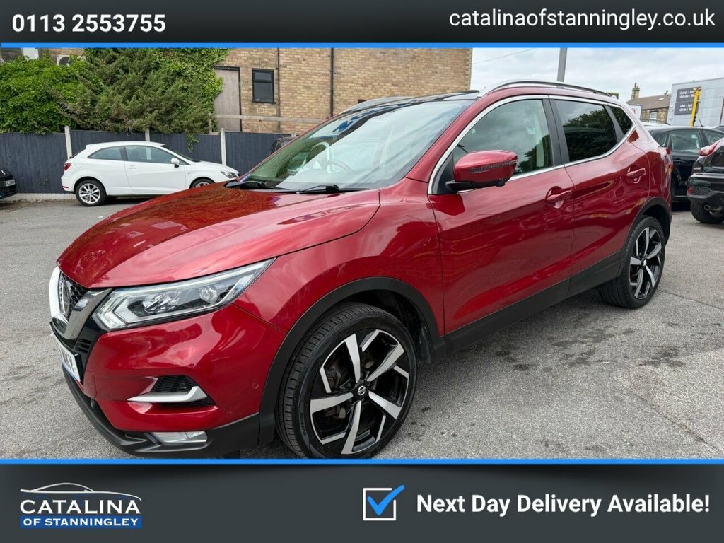 Nissan Qashqai 1.7L Tekna NA69WKY Red #3