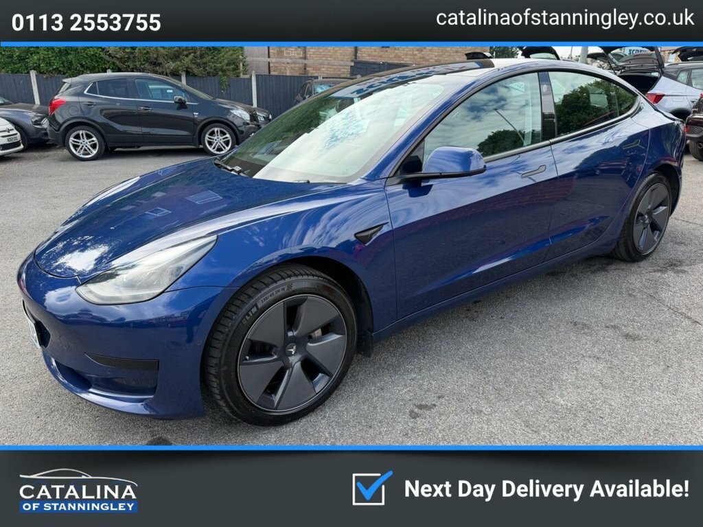 Tesla Model 3 Saloon BK22ULU Blue #3