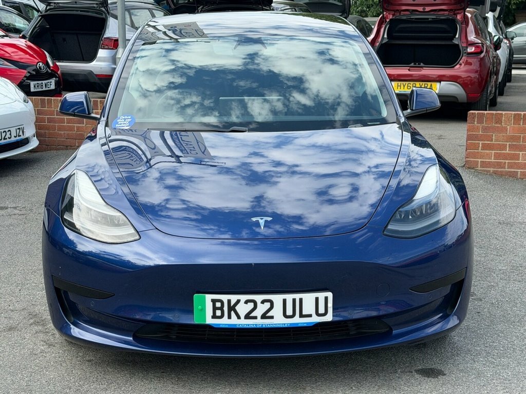 Tesla Model 3 Saloon BK22ULU Blue #2