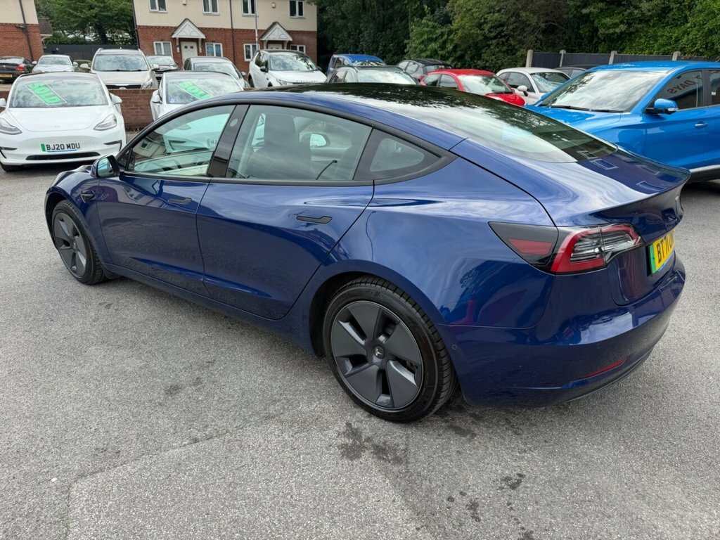 Tesla Model 3 Saloon BT71ONN Blue #6
