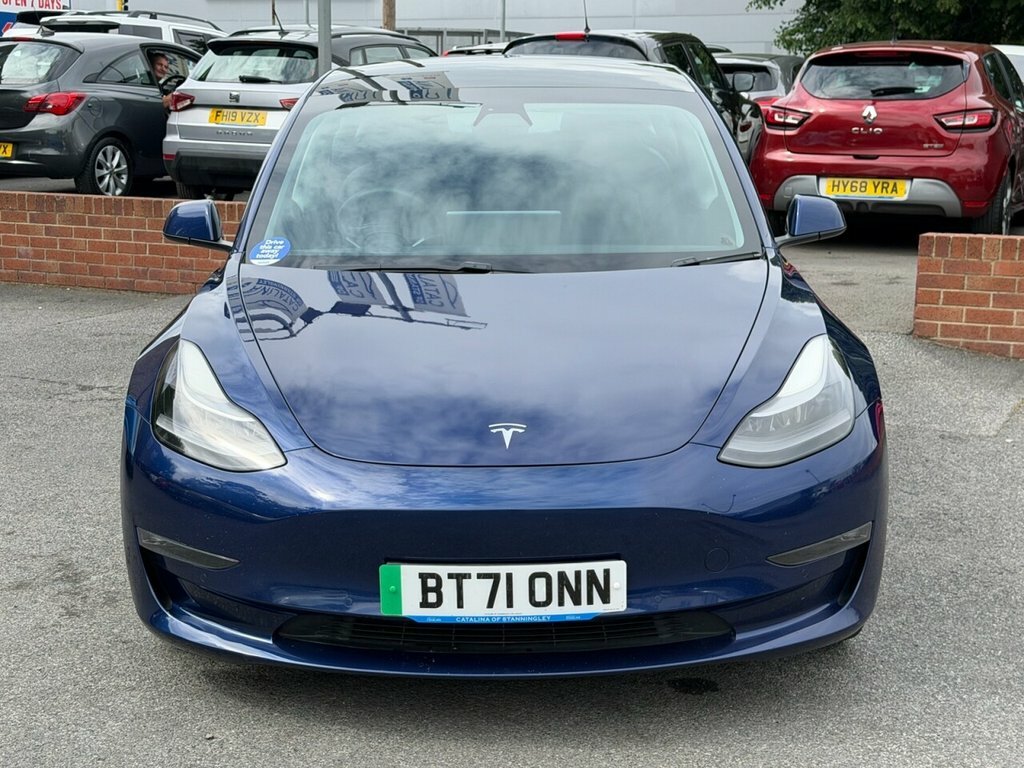 Tesla Model 3 Saloon BT71ONN Blue #2