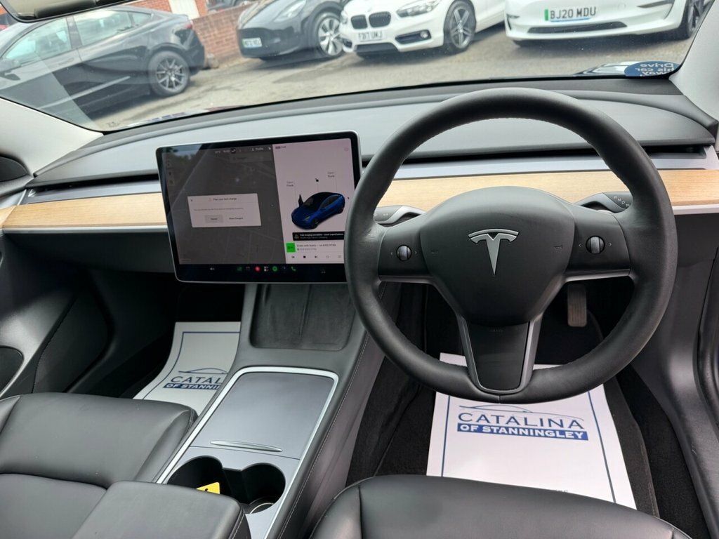 Tesla Model 3 Saloon BT71ONN Blue #4