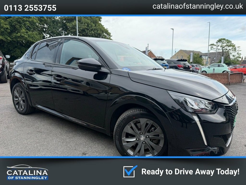 Peugeot e-208 Hatchback Black