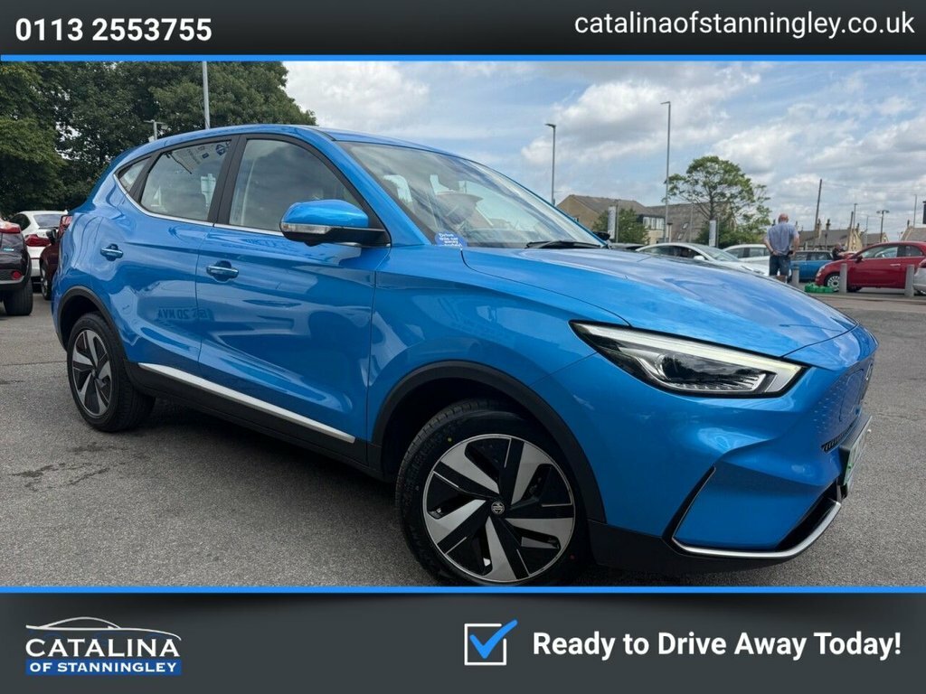 MG ZS Suv Blue