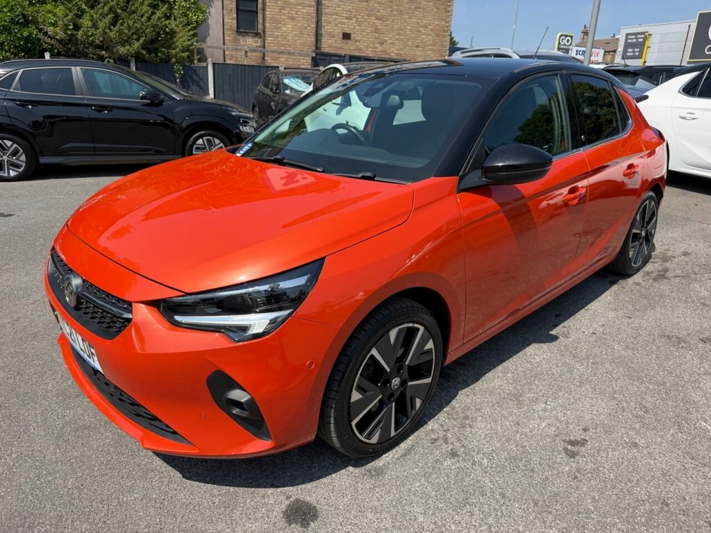 Vauxhall Corsa-e Corsa E Elite Nav YC21LOF Orange #4