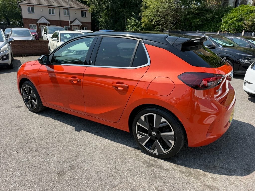 Vauxhall Corsa-e Corsa E Elite Nav YC21LOF Orange #5