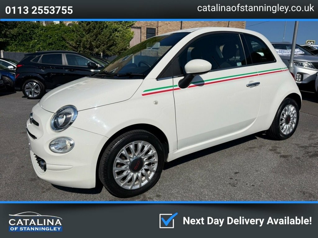 Fiat 500 1.2L Lounge ND69BXU White #3