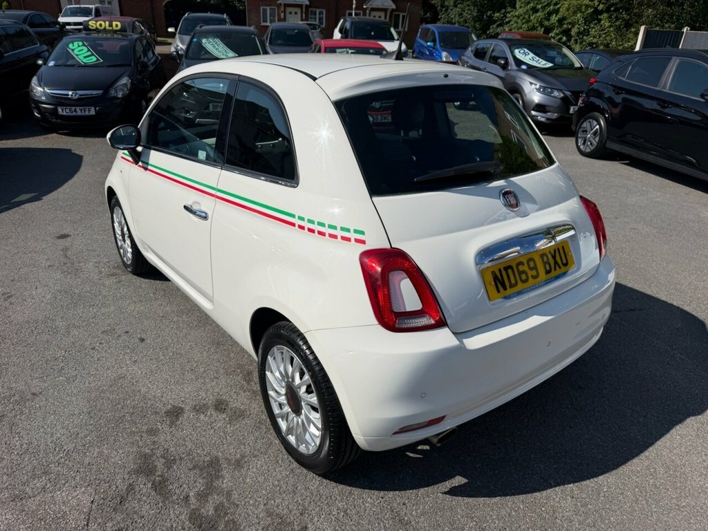Fiat 500 1.2L Lounge ND69BXU White #6