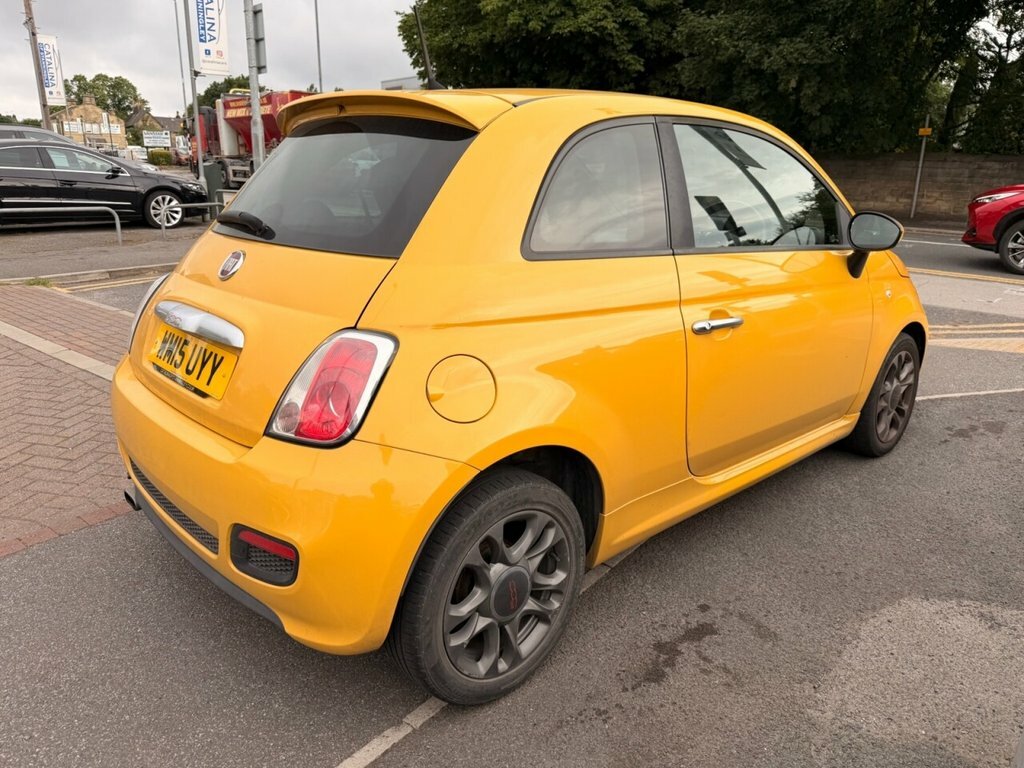 Fiat 500 1.2 Eco Lounge Hatchback Euro 6 White #8