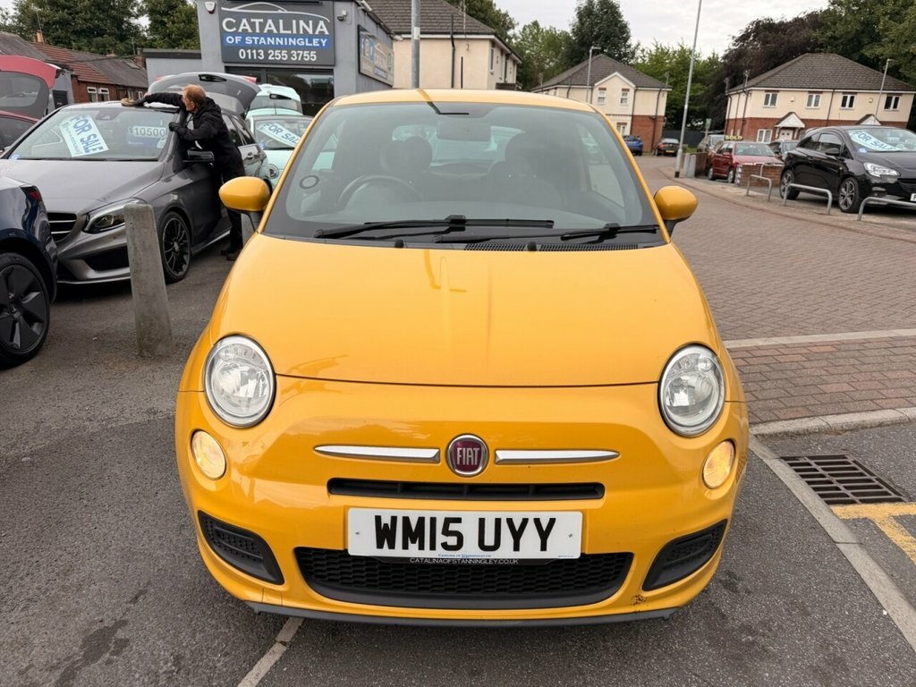 Fiat 500 1.2L S Yellow #2