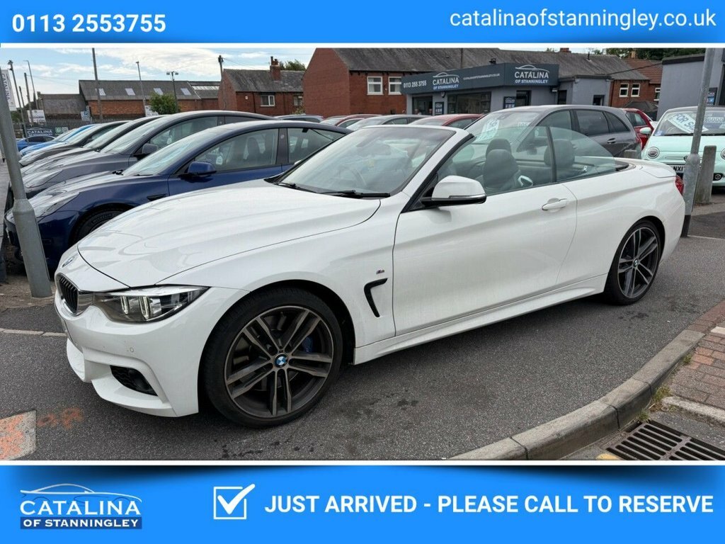 BMW 4 Series 430D M Sport White