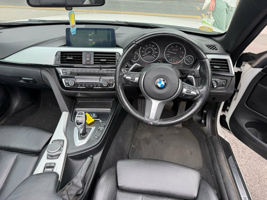BMW 4 Series 430D M Sport White #4