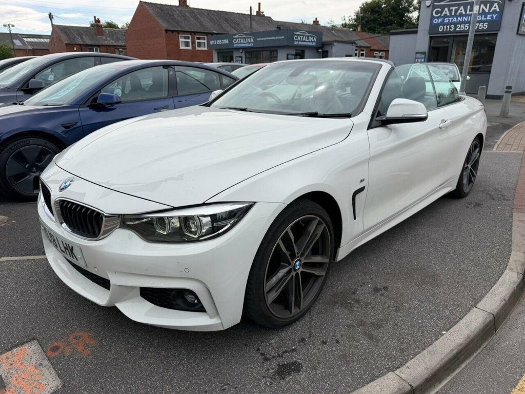 BMW 4 Series 430D M Sport White #6