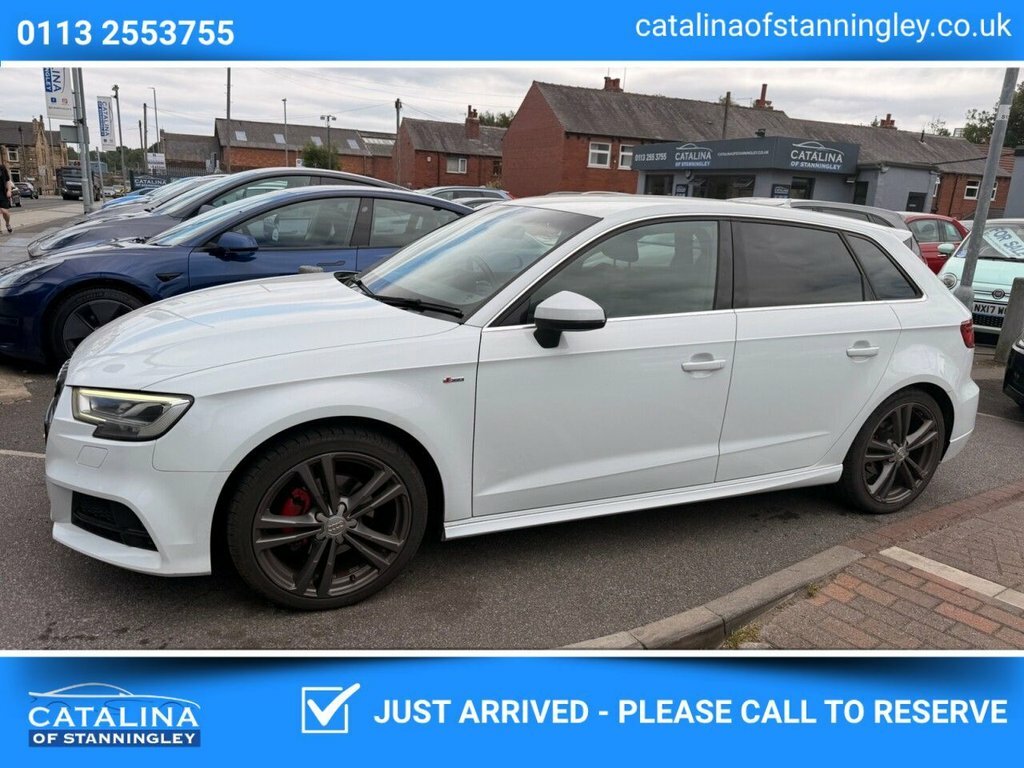 Audi A3 2L S Line White