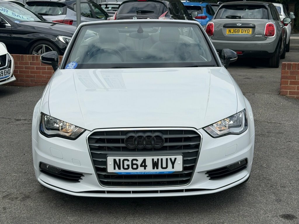 Audi A3 Cabriolet 1.6L Sport White #2