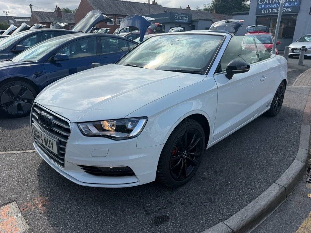 Audi A3 Cabriolet 1.6L Sport White #6