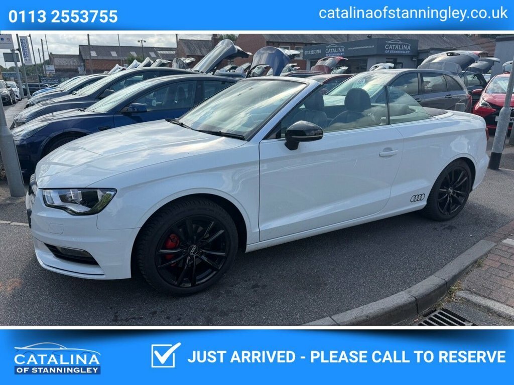 Audi A3 Cabriolet 1.6L Sport White