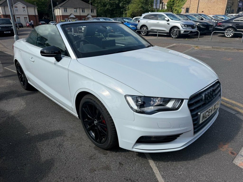 Audi A3 Cabriolet 1.6L Sport White #3