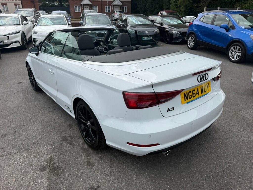 Audi A3 Cabriolet 1.6L Sport White #6
