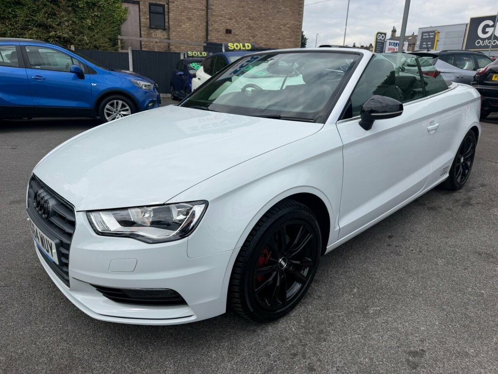Audi A3 Cabriolet 1.6L Sport White #5