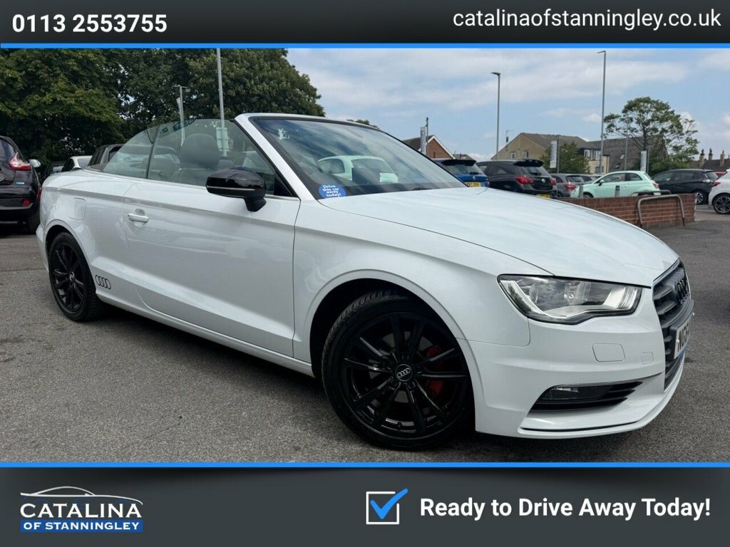 Audi A3 Cabriolet 1.6L Sport White