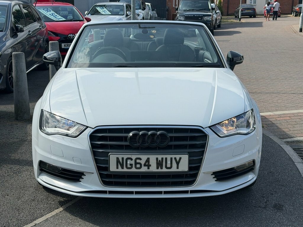 Audi A3 Cabriolet 1.6L Sport White #2