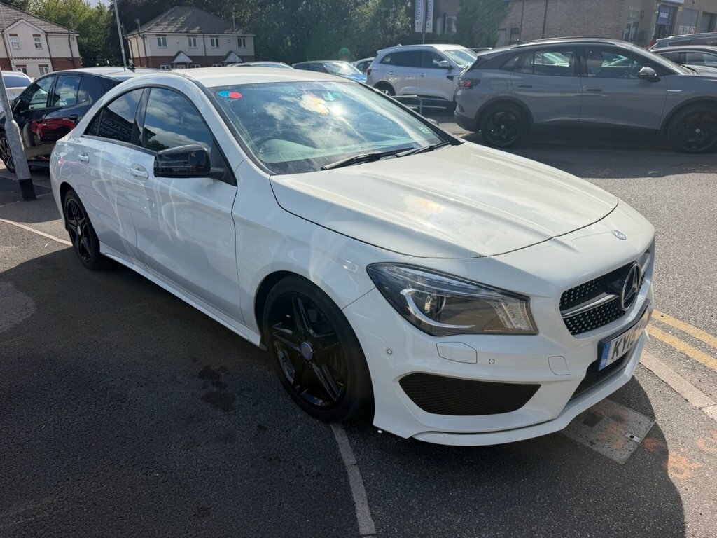 Mercedes-Benz CLA Class 2.1L Amg Sport White #3