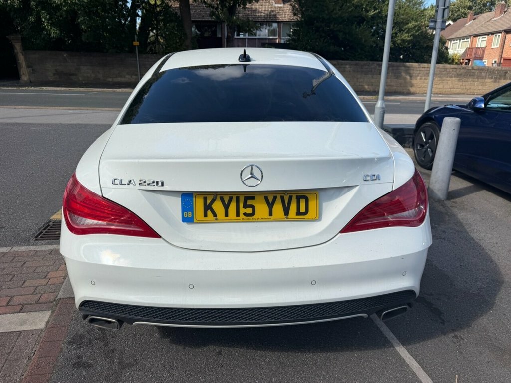 Mercedes-Benz CLA Class 2.1L Amg Sport White #6