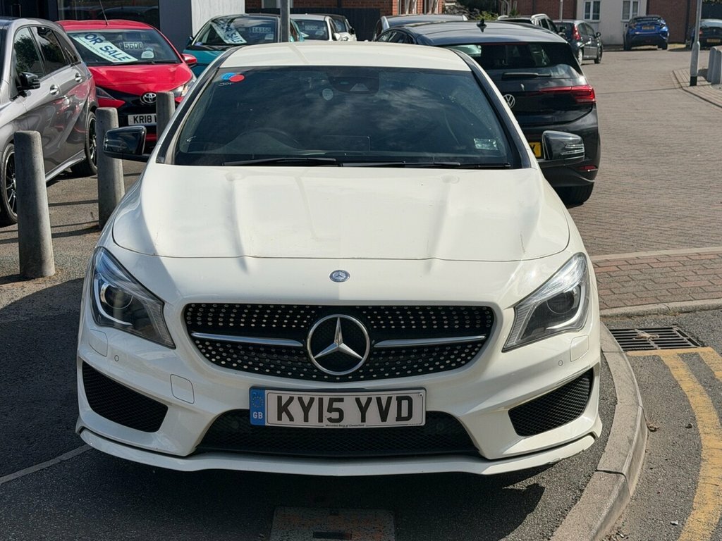 Mercedes-Benz CLA Class 2.1L Amg Sport White #2