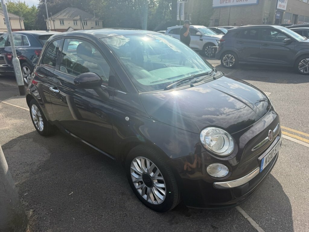Fiat 500 Hatchback Blue #3