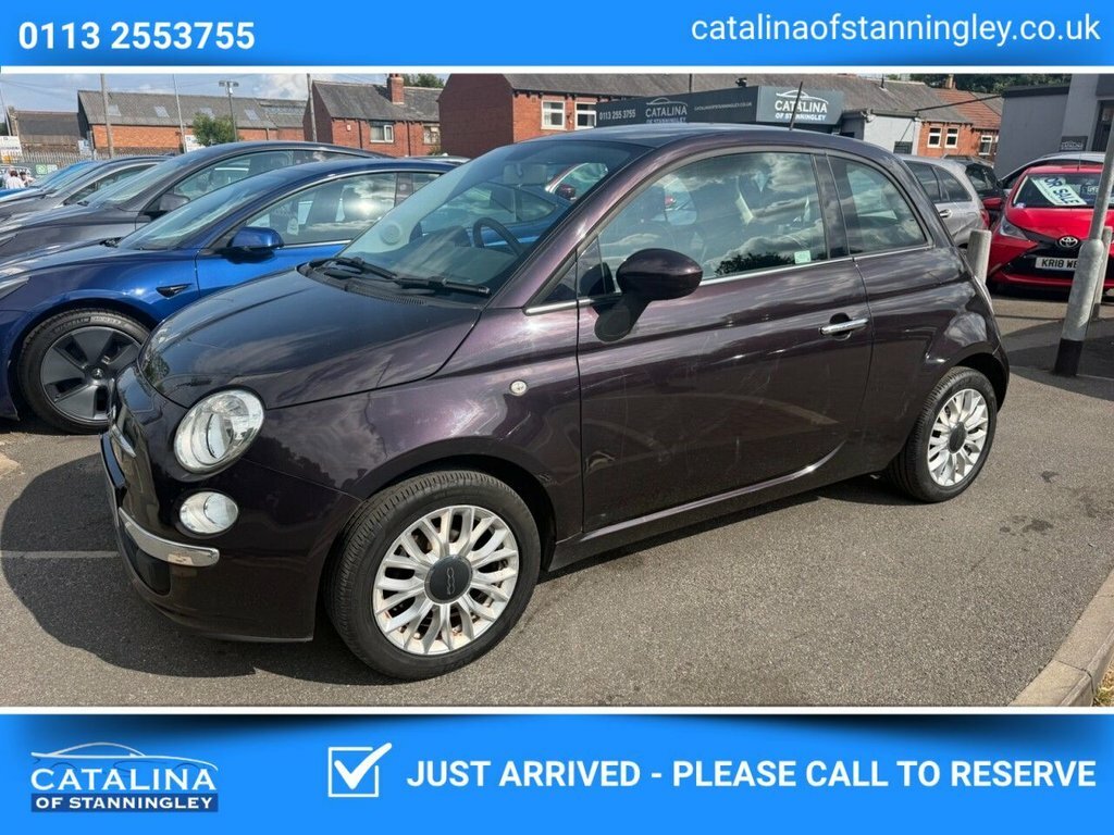 Fiat 500 Hatchback Blue