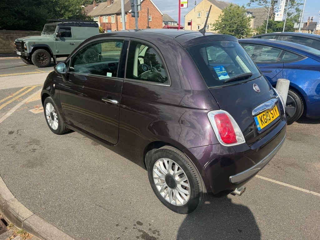 Fiat 500 Hatchback Blue #5