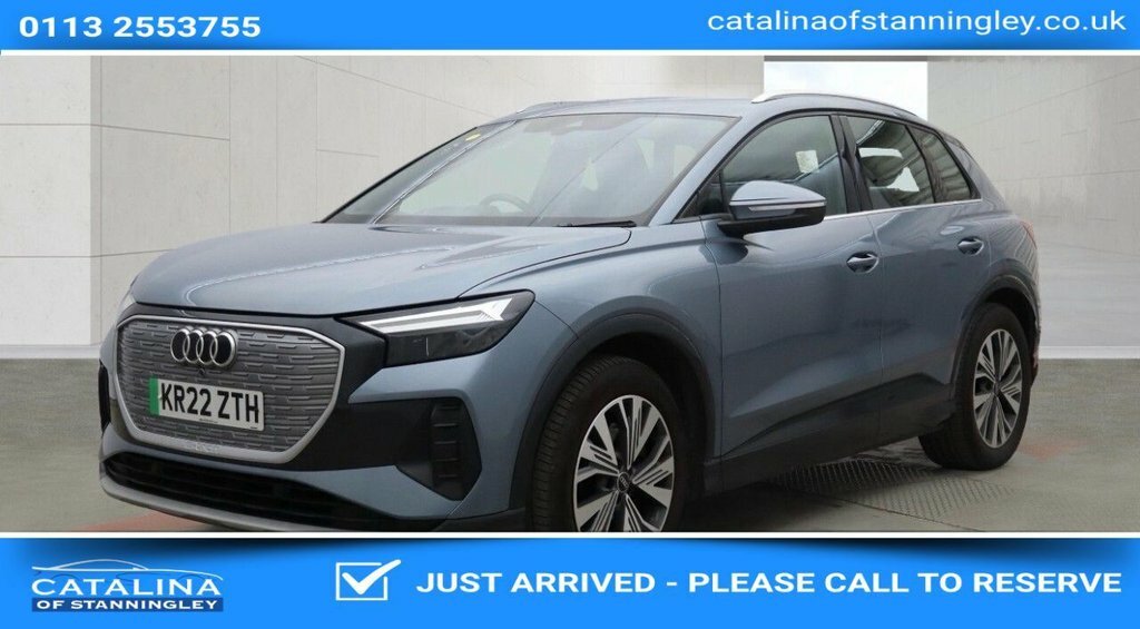 Audi Q4 E Tron Suv Blue