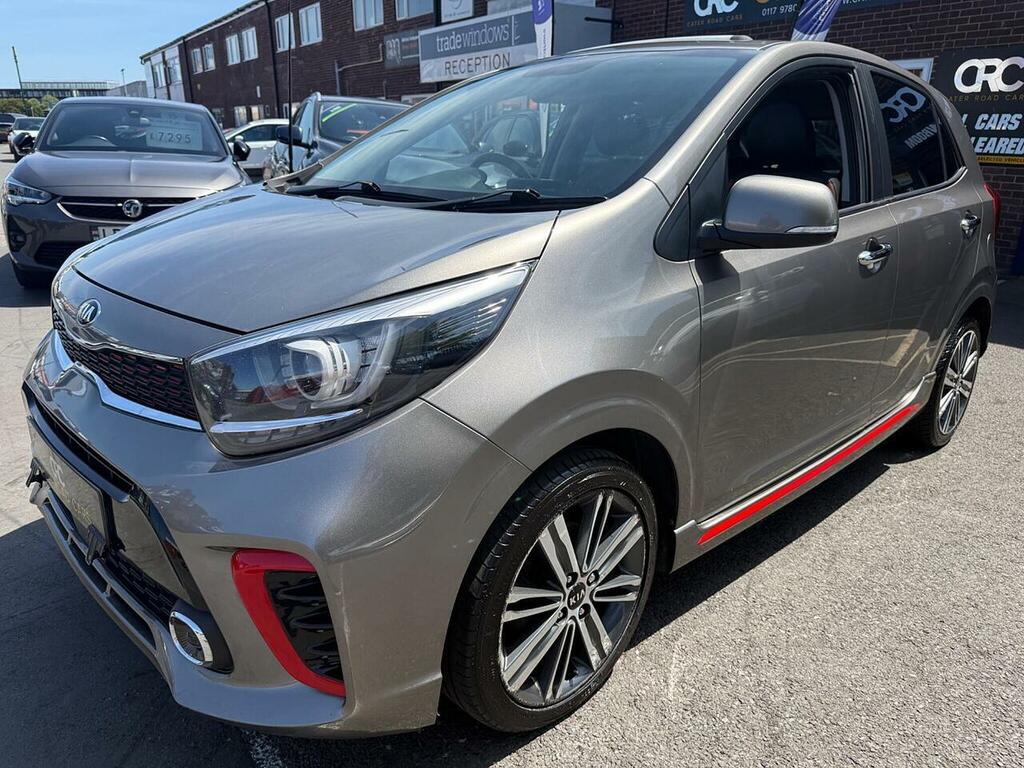 Kia Picanto 1.25 Gt-line S Hatchback Euro 6 CA18JPO Silver #6