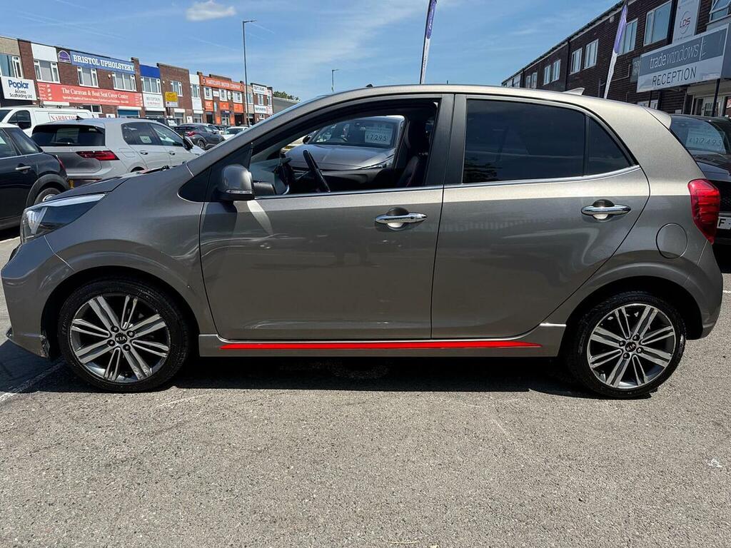 Kia Picanto 1.25 Gt-line S Hatchback Euro 6 CA18JPO Silver #4