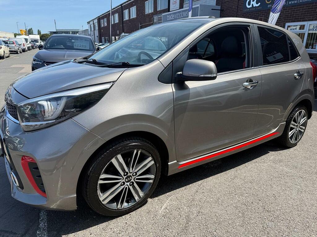 Kia Picanto 1.25 Gt-line S Hatchback Euro 6 CA18JPO Silver #5
