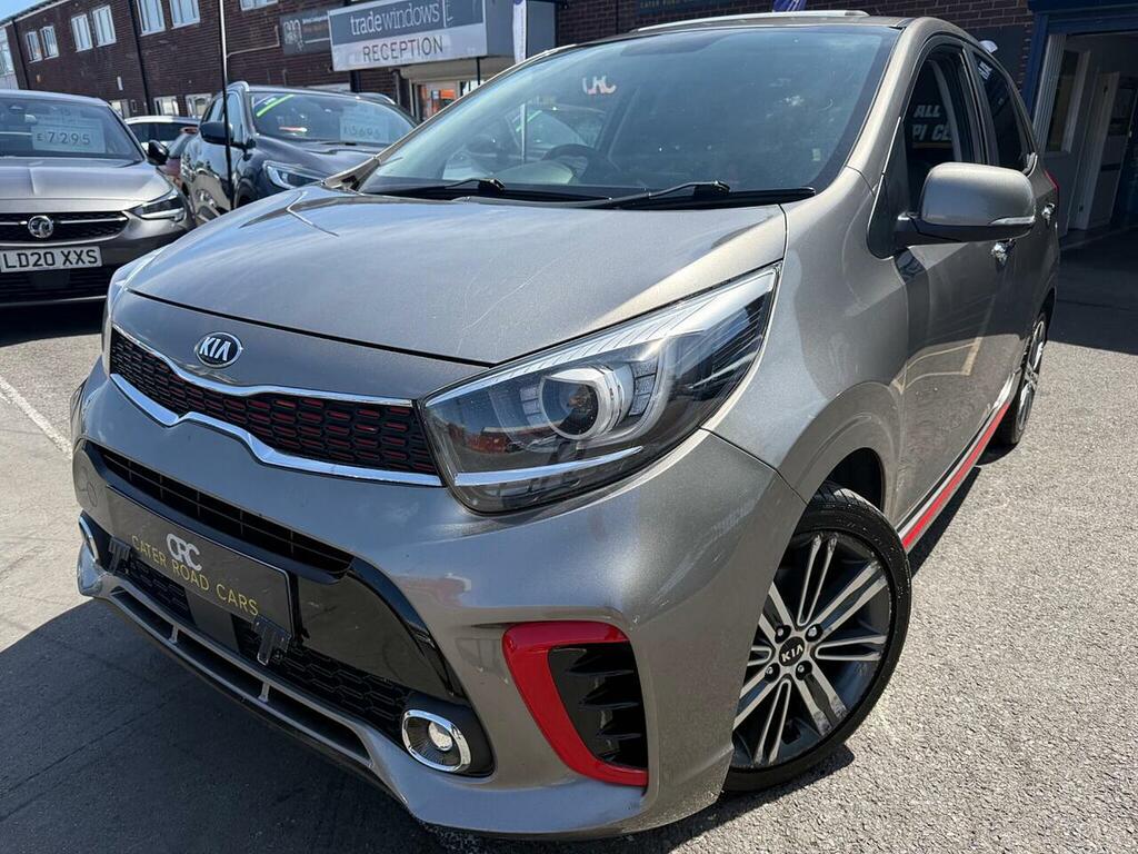 Kia Picanto 1.25 Gt-line S Hatchback Euro 6 CA18JPO Silver #3