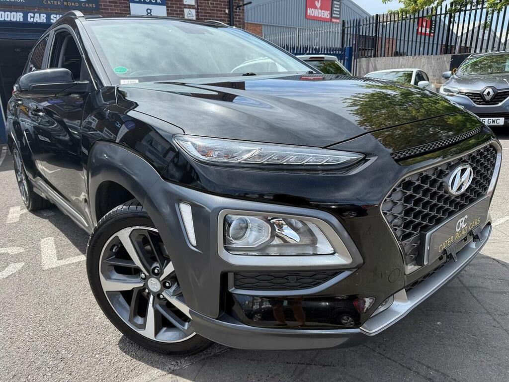 Hyundai Kona 1.0 T-gdi Blue Drive Premium Se Suv Man Black