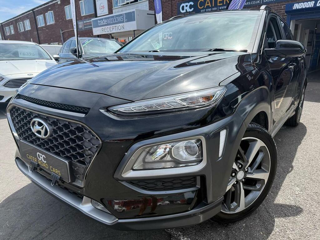 Hyundai Kona 1.0 T-gdi Blue Drive Premium Se Suv Man Black #3