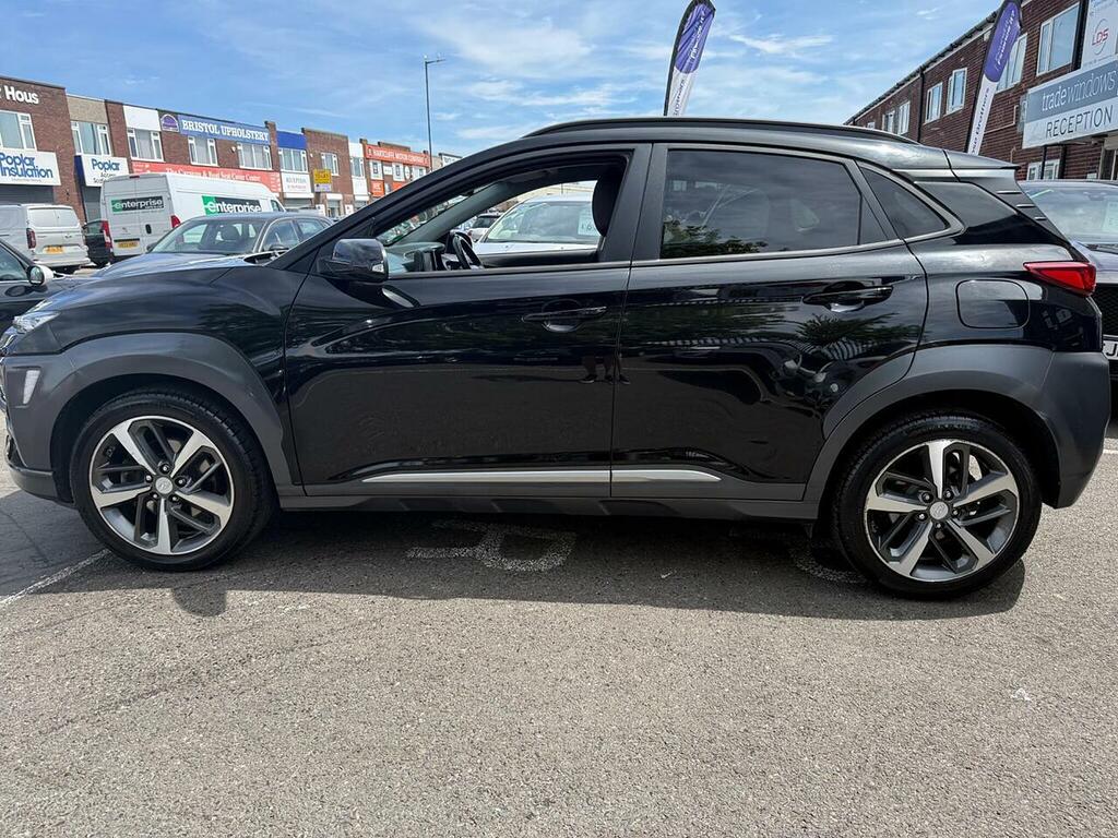 Hyundai Kona 1.0 T-gdi Blue Drive Premium Se Suv Man Black #6